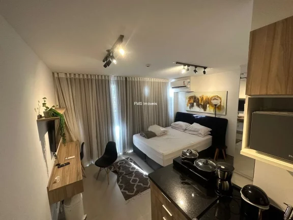 Imagem Apartamento para venda ou locação em Cerqueira César, São Paulo-SP: 1 quarto, 1 banheiro, 30m² de área.