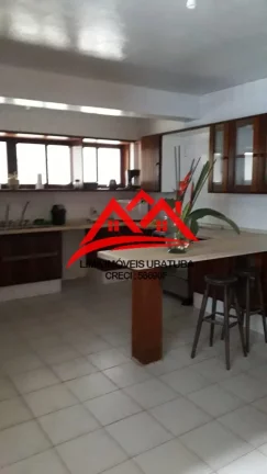 Imagem Casa em Condomínio fechado na Praia do Tenório, Ubatuba, com 5 suítes, churrasqueira e piscina