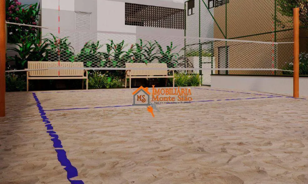 Imagem Apartamento com 1 dormitório à venda, 33 m² por R$ 270.804,36 - Picanco - Guarulhos/SP