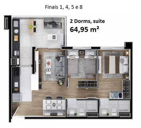 Imagem Apartamento com 2 Quartos à Venda, 137 m² em Paraíso - São Paulo