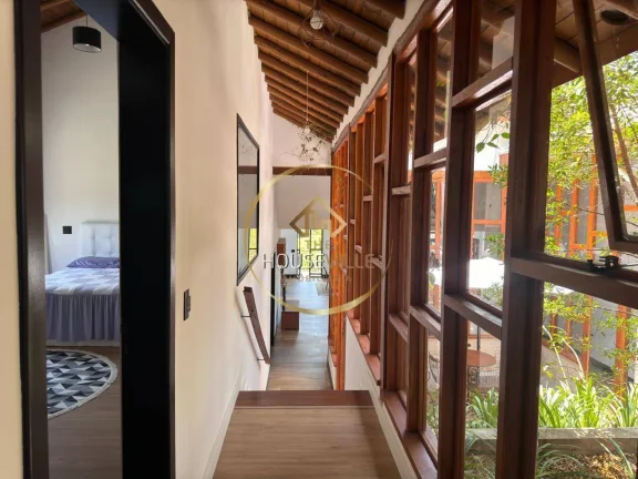 Imagem Casa Sobrado 4 dormitórios ( 4 suítes), 6 vagas, Recanto Santa Bárbara.