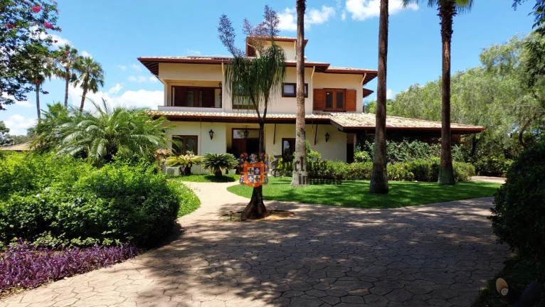 Imagem Sobrado com 6 dormitórios à venda, 901 m² por R$ 5.000.000,00 - Condomínio Fazenda Duas Marias - Jaguariúna/SP