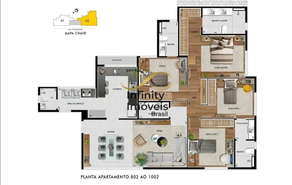 Imagem HORIZON205 - Apartamento à venda no bairro Santo Antônio - Belo Horizonte/MG