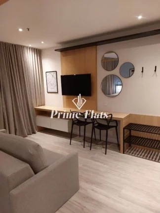 Foto do imóvel Flat disponível para venda no Transamerica Jardins, com 28m², 1 dormitório e 1 vaga de garagem em Alameda Lorena