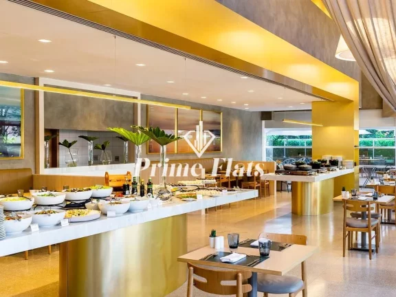 Imagem Flat disponível para venda no Grand Mercure São Paulo Vila Olimpia, com 24m², 1 dormitório e 1 vaga de garagem