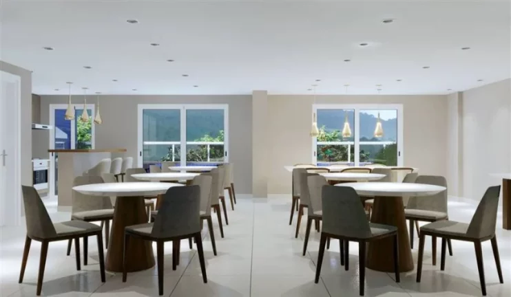 Imagem Apartamento com 2 dormitórios à venda, 72 m² por R$ 575.000,00 - Caiçara - Praia Grande/SP