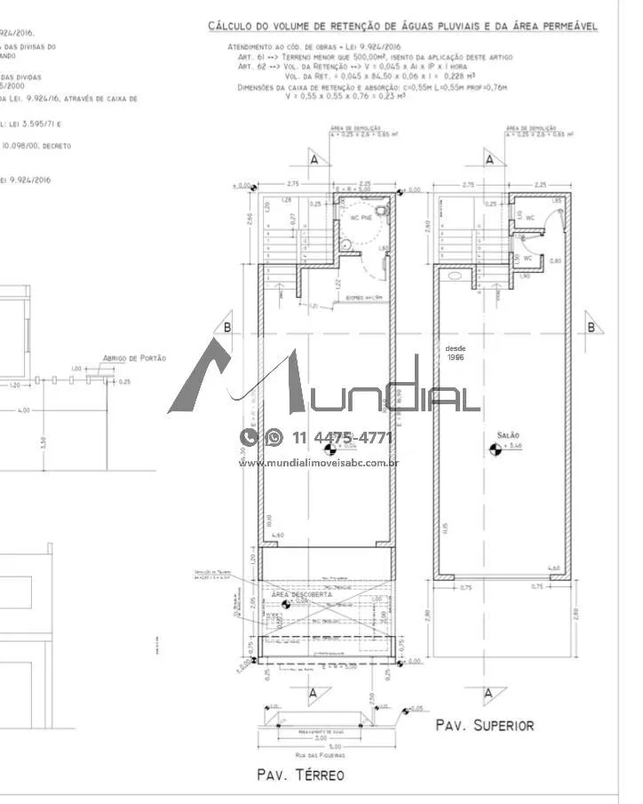 Imagem Rua das Figueiras, - Terreno com 130m² a 5m da Figueiras no Bairro Jardim, excelente localização