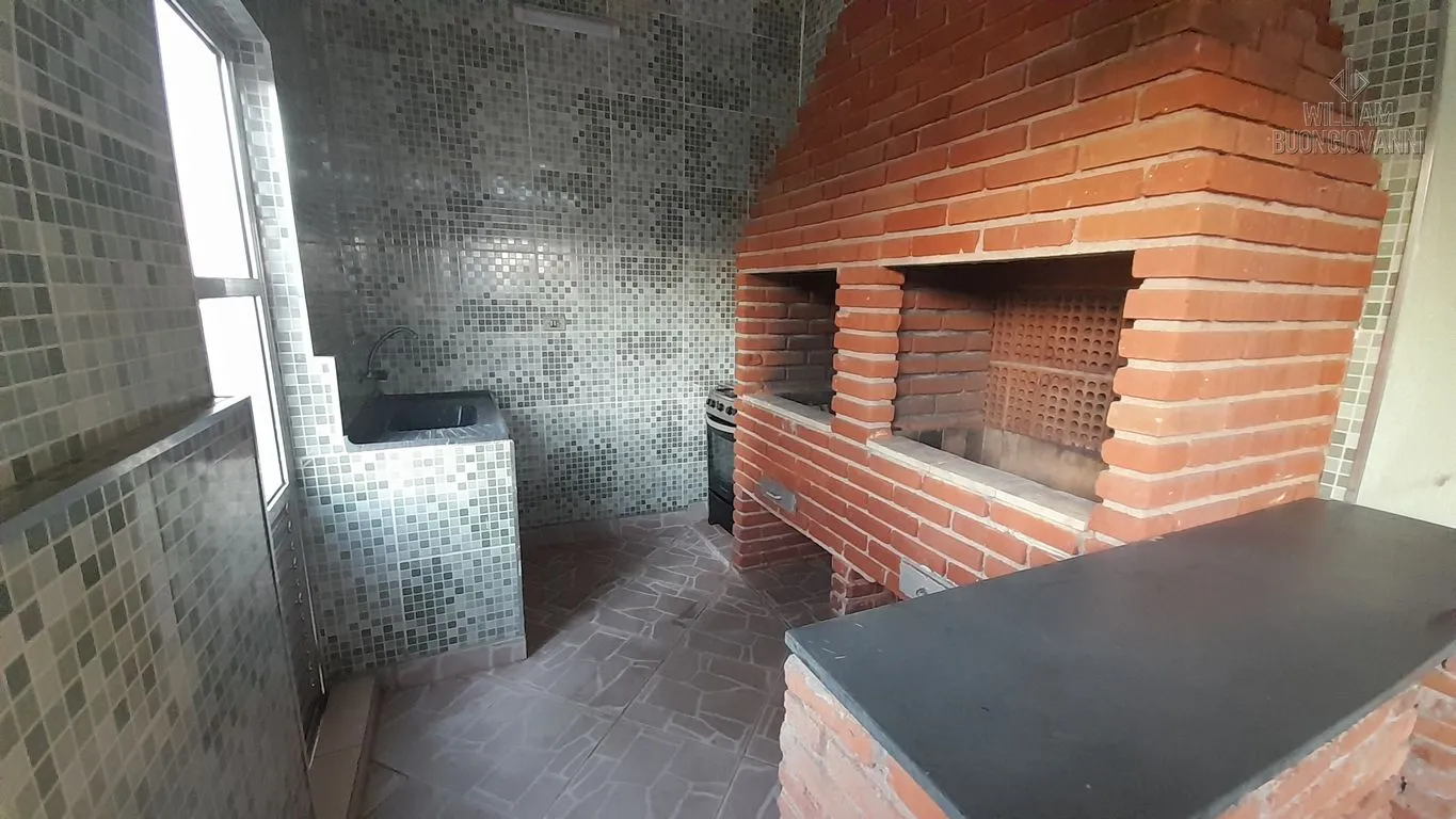 Imagem Apto 90m² com suíte, sacada e lazer a 100m da praia - Ocian PG