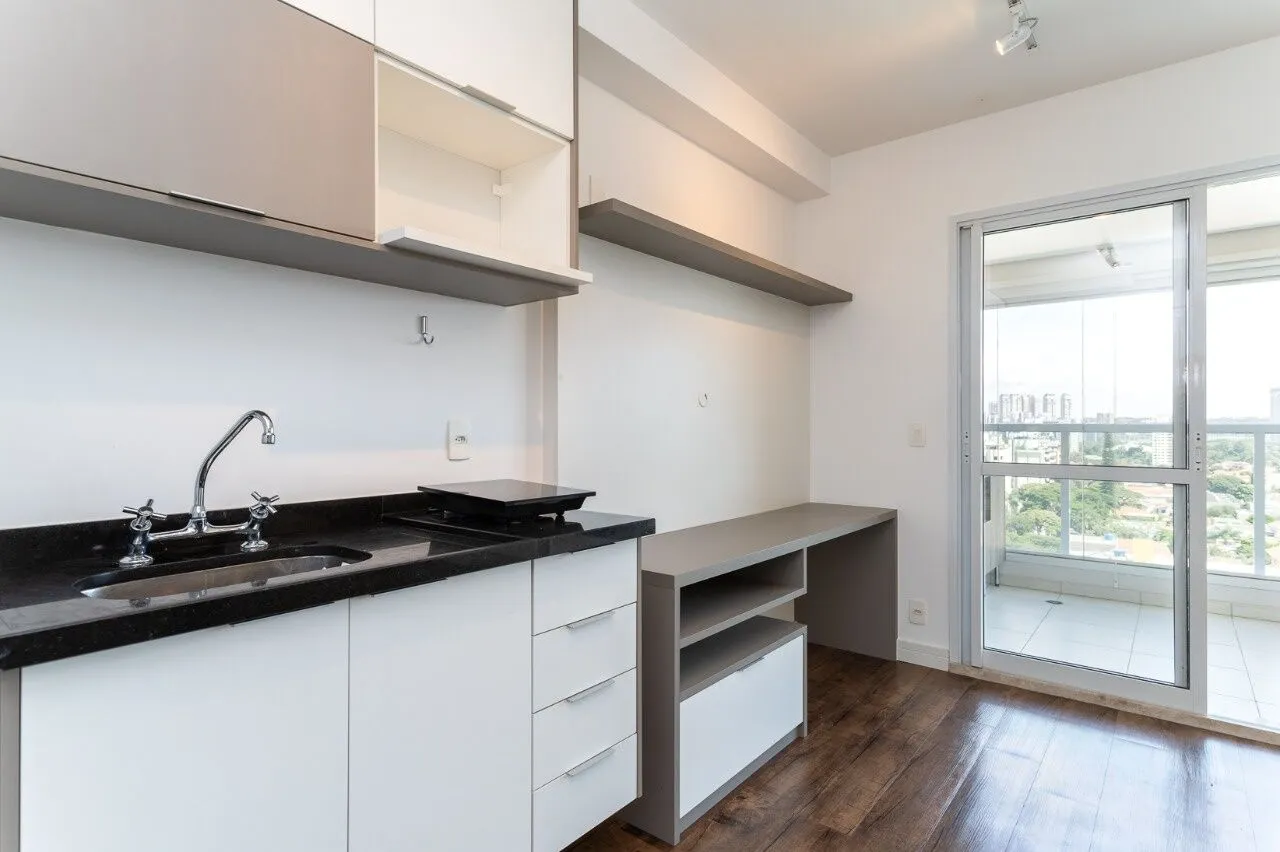Imagem Apartamento no Brooklin - 33m², 1 quartos, 1 vaga - São Paulo/SP