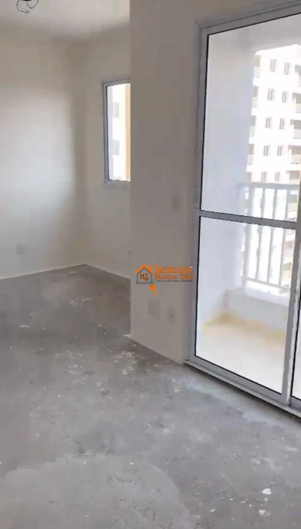 Imagem Apartamento à venda com 43m², 2 quartos, sala com sacada no Condomínio Flap - Vila São João, Guarulhos, SP