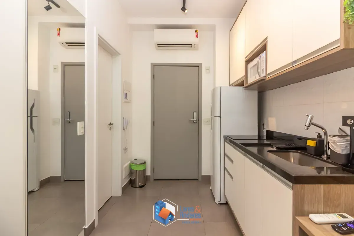 Imagem Studio para venda em Pinheiros com 1 quarto, sendo 1 suíte, 28m²