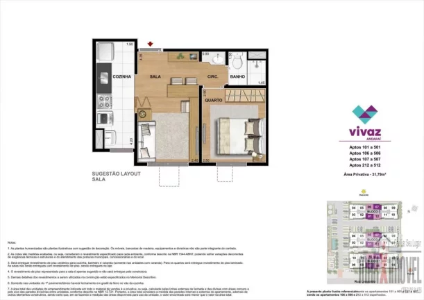 Imagem Apartamento de 1 quarto no Andaraí Infraestruturado