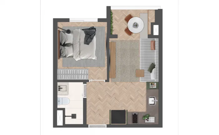 Imagem Apartamento com 1 Quarto à Venda, 31 m² em Indianópolis - São Paulo