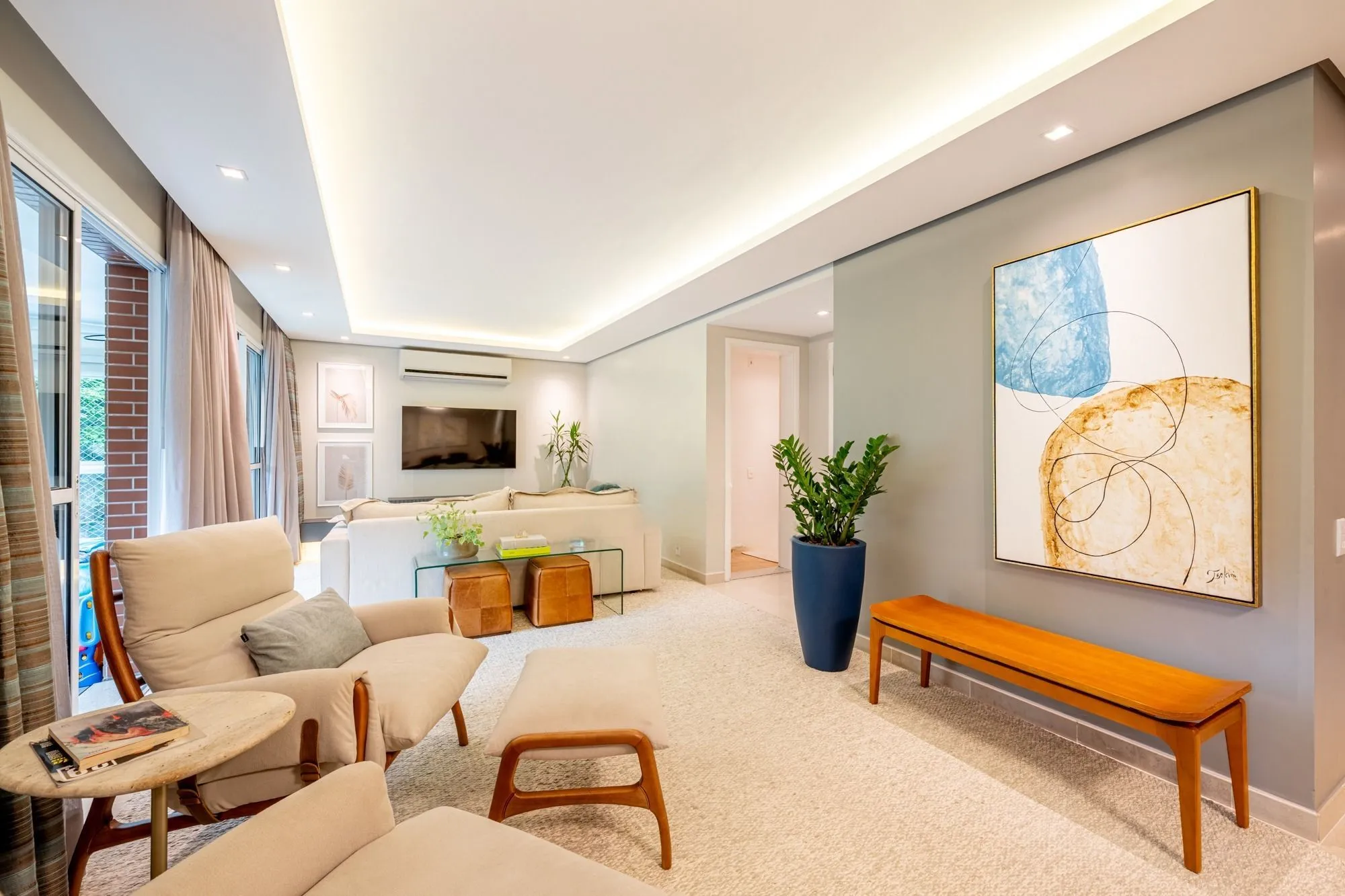 Imagem Apartamento 3 dormitórios, sendo 3 suítes e 3 vagas
