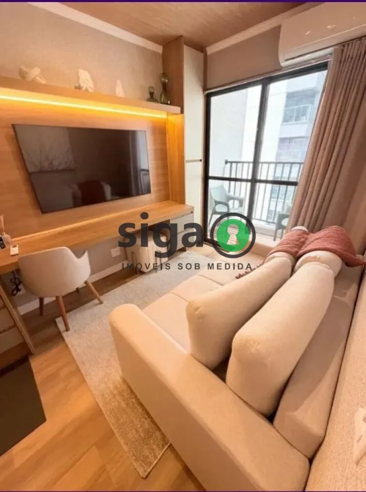 Imagem Apartamento com 30m³, em Pinheiros, Mobiliado, para Venda - São Paulo/SP