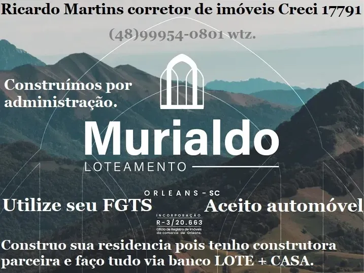 Imagem Terreno à Venda, 375 m² em Orleans - Orleans