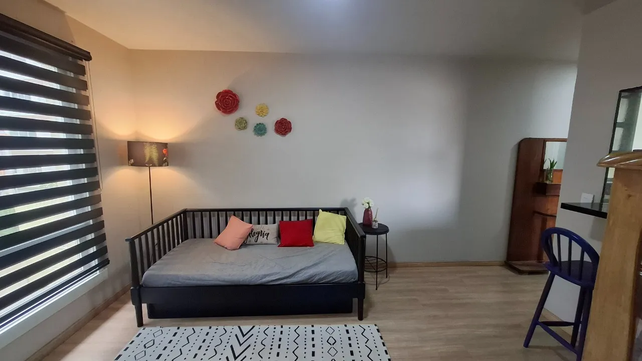 Imagem Apartamento 1 dormitório totalmente mobiliado, dividido sala, cozinha americana com passa pratos, d...