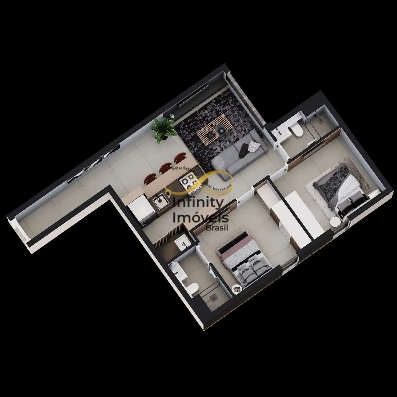 Imagem RAY - Apartamento à venda no bairro Santo Agostinho - Belo Horizonte/MG