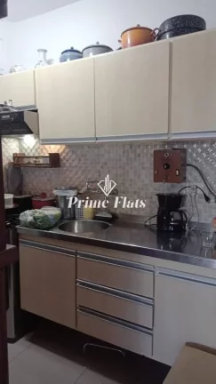 Imagem Flat disponível para venda no L'Etoile Residence Service, com 70m², 1 dormitório e 1 vaga