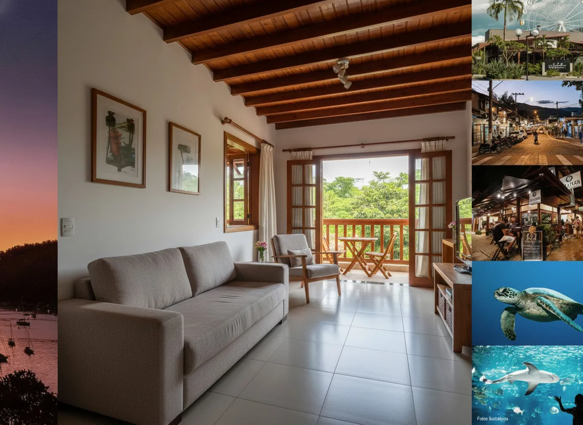 Imagem Apartamento 1 suíte à venda em Itaguá, Ubatuba
