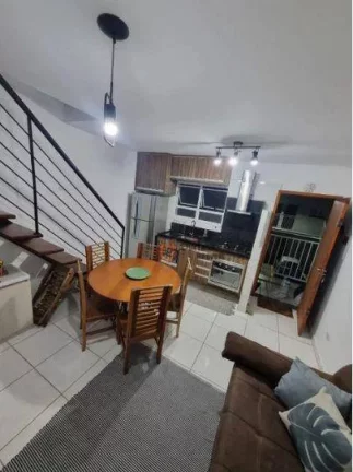 Foto do imóvel Apartamento Duplex com 2 dormitórios à venda, 76 m² por R$ 430.000 - Maranduba - Ubatuba/SP