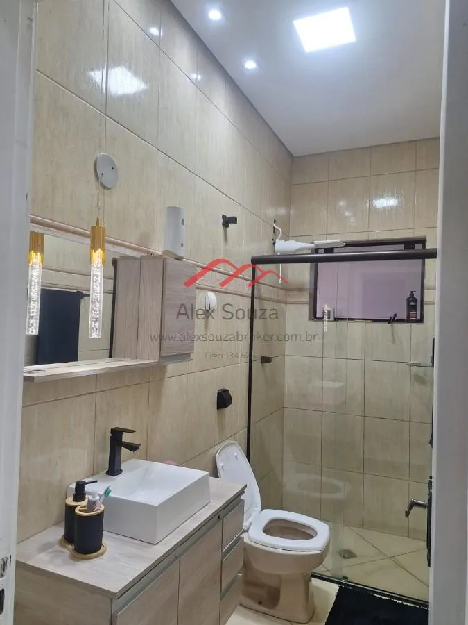 Imagem Casa para Venda em Sumaré, Parque Bandeirantes I (Nova Veneza), 3 dormitórios, 1 suíte, 3 banheiros, 3 vagas