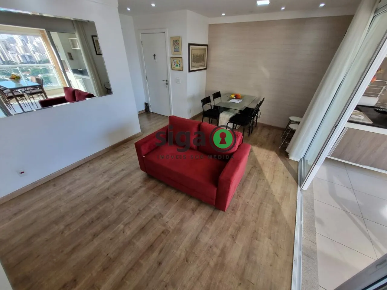 Imagem Apartamento a venda na Vila Olímpia com 3 quartos / 2 suítes