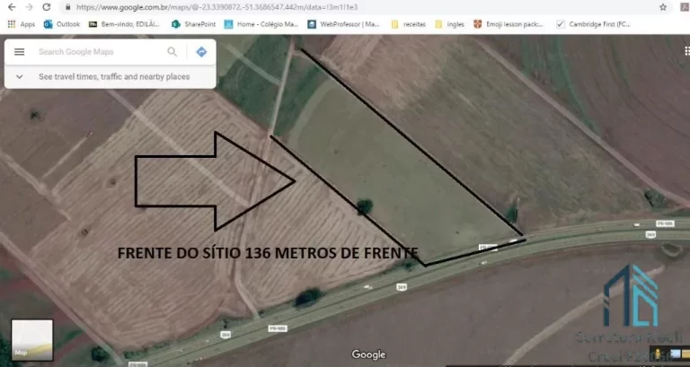 Imagem Terreno 92mil m², entre a Cidade de Rolândia e Arapongas, Rodovia 986 km 8 contorno sul de Rolândia PR