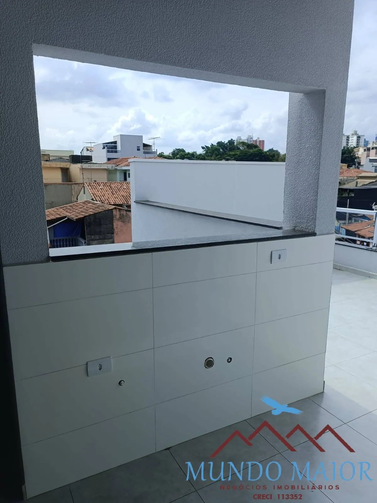 Imagem Excelente oportunidade! Cobertura nova com 100m²-Vila Scarpelli -Sto André