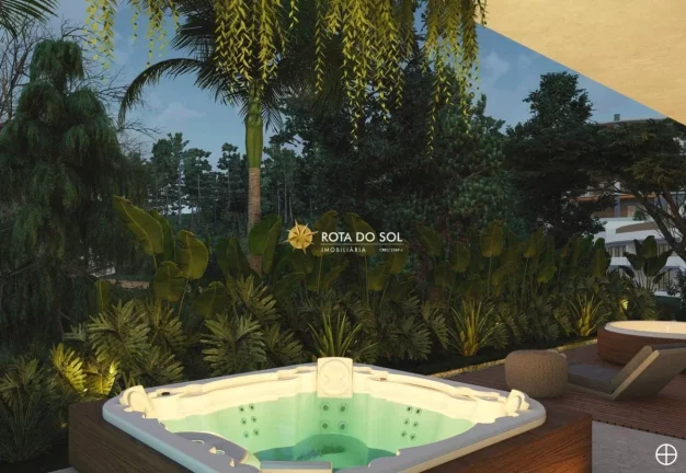 Imagem Porto Ribeiro Village Apartamento 3 suítes vista mar Bombinhas SC