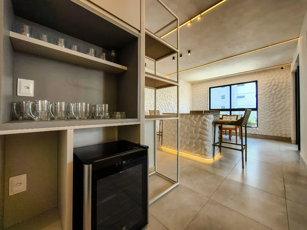 Imagem Flat mobiliado de 21 m² em Intermares, com piscina, churrasqueira, vaga e segurança 24h, a 5 min da região do Jacaré.