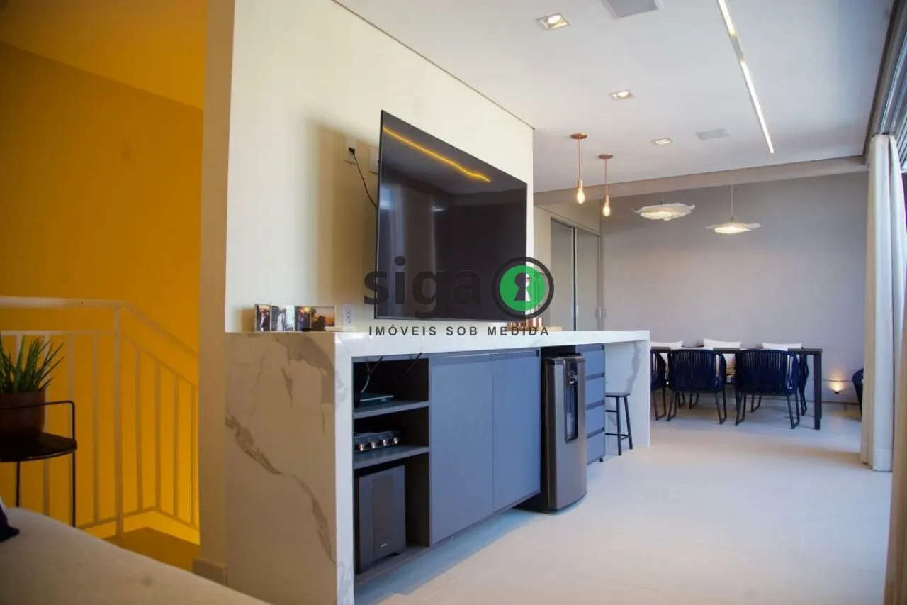 Imagem Cobertura Duplex mobiliada com jacuzzi, 2 quartos e vista para a Ponte Estaiada