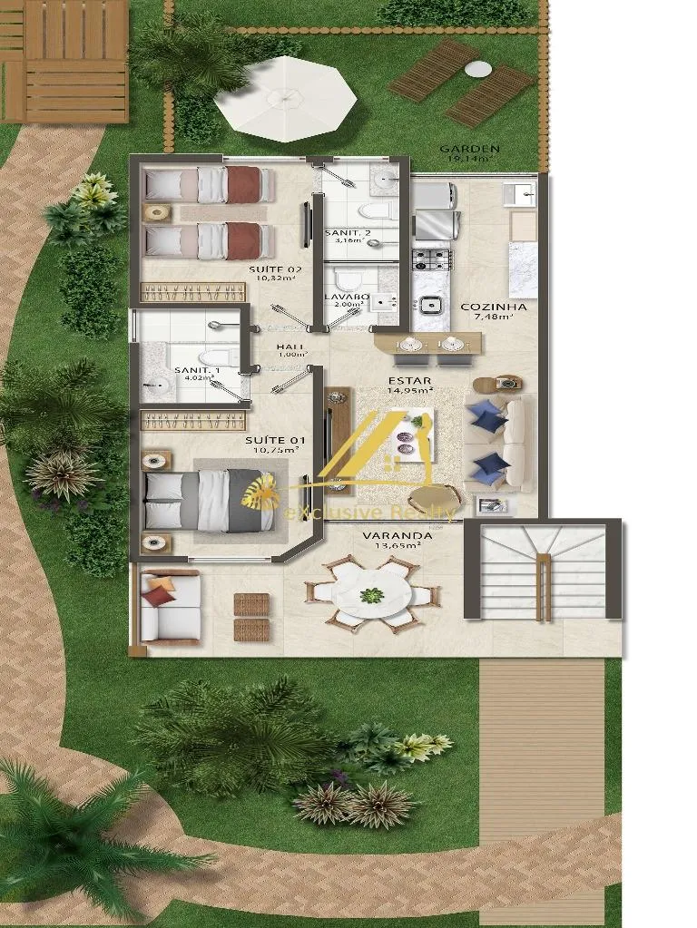 Imagem Apartamento RESIDENCIAL em Camaçari - Bahia, Itacimirim (Monte Gordo)