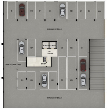 Imagem Apartamento com 3 Quartos à Venda, 92 m² em Santa Bárbara - Criciúma