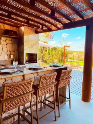 Imagem Casa alto luxo com quatro suíte espaço gourmet piscina a venda em Praia do Forte