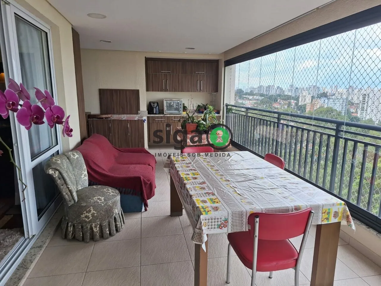 Foto do imóvel Apartamento 4 quartos sendo 3 suítes e 3 vagas no Domínio Marajoara