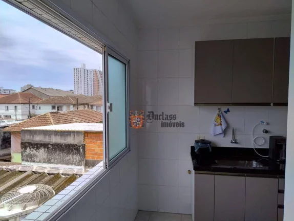 Imagem Apartamento com 2 dormitórios à venda, 63 m² por R$ 440.000 - Macuco - Santos/SP