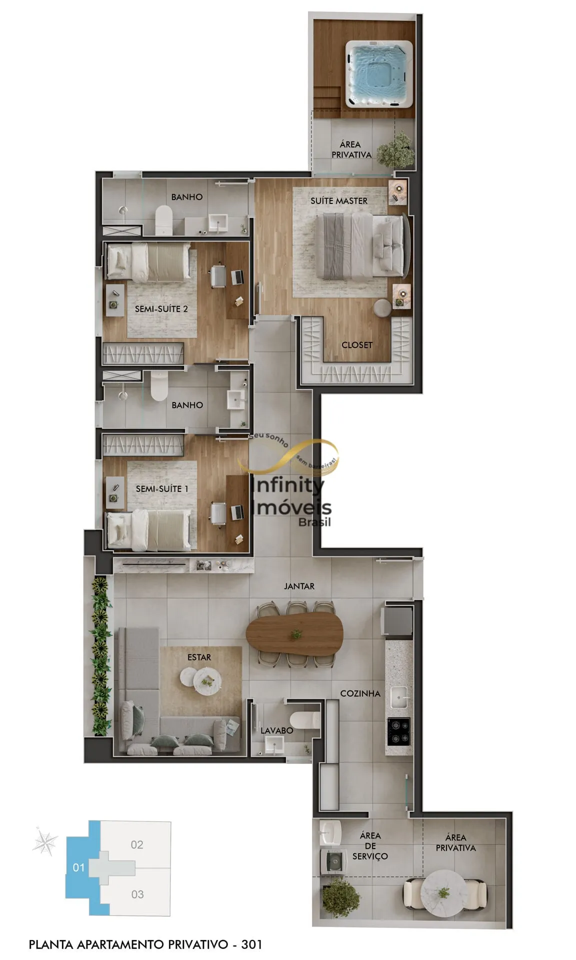 Imagem LINIA RESIDENCE - Apartamento Alto Padrão em Santa Efigênia, Belo Horizonte/MG