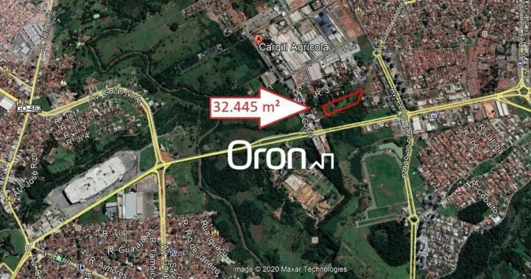 Imagem Área à venda, 32500 m² por R$ 19.990.000,00 - Chácaras Retiro - Goiânia/GO