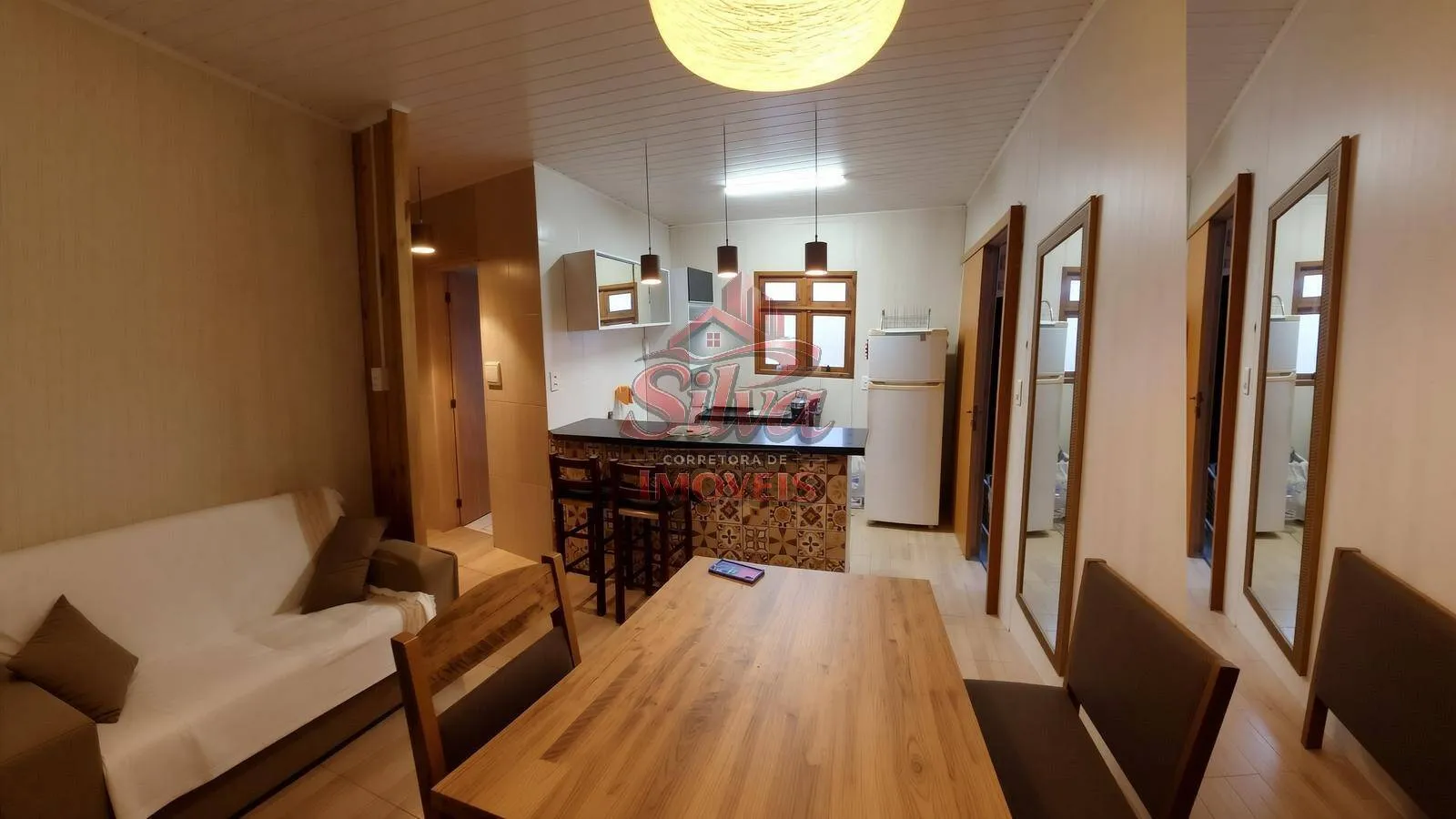 Imagem Casa 2 dormitórios com piscina a 150m do mar no Mariluz
