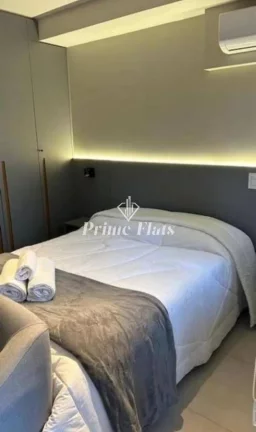 Imagem Flat disponível para locação no Is Moema Condomínio, com 25m² e 1 dormitório