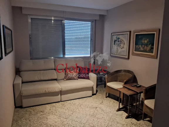 Imagem Lindo apartamento confortável de frente para a praia no bairro do José Menino em Santos-SP (próximo a divisa com São Vicente) por R$ 1.600.000,00