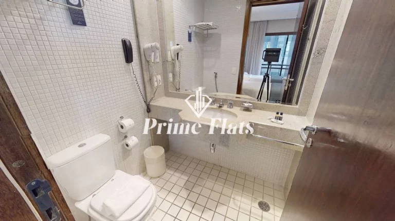 Imagem Flat disponível para venda no Estanplaza Paulista, com 32m², 1 dormitório e 1 vaga de garagem