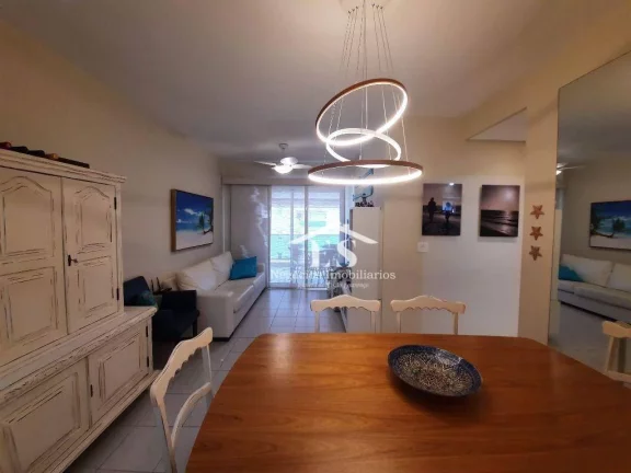 Imagem Apartamento para Locação Temporada, com 3 dormitórios 1 suíte 89m² área útil, 2 vagas de garagem