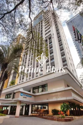 Imagem Flat disponível para venda Wyndham São Paulo Berrini, com 29m², 1 dormitório e 1 vaga de garagem