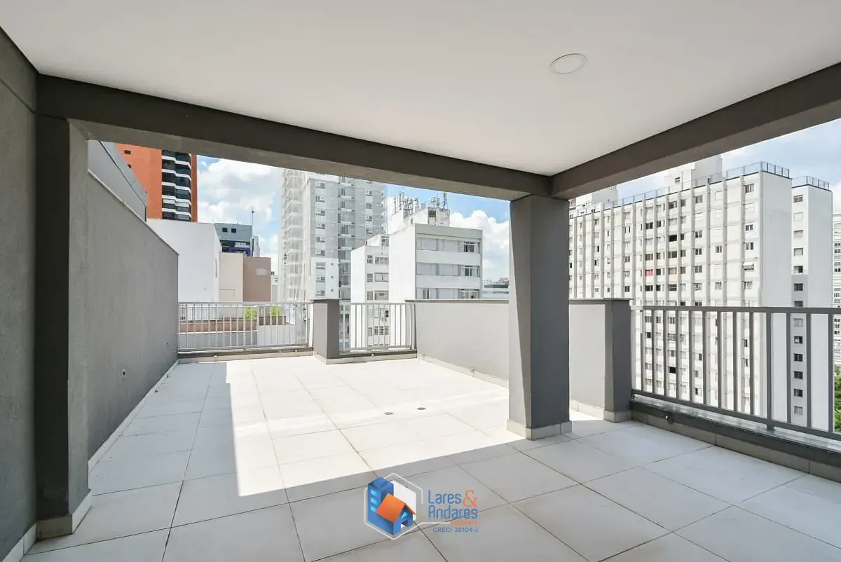 Foto do imóvel Apartamento garden para venda em Pinheiros com 1 quarto, 80m² em Rua Alves Guimarães