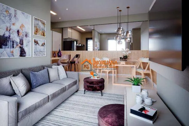 Imagem Apartamento com 3 dormitórios à venda, 58 m² por R$ 590.613,00 - Macedo - Guarulhos/SP