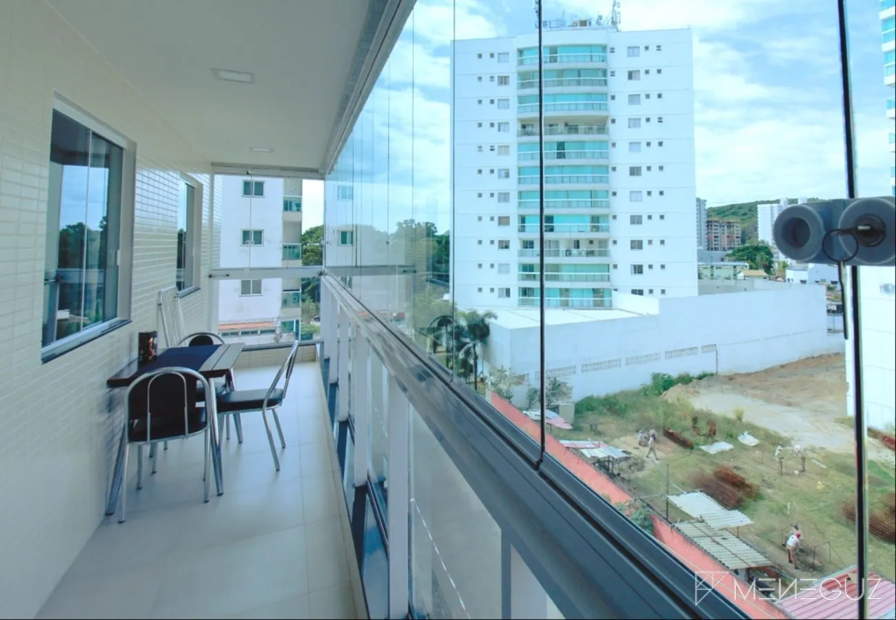 Imagem Apartamento 3 quartos Guarapari Praia do Morro, totalmente mobiliado e decorado de frente para rua sol da manhã