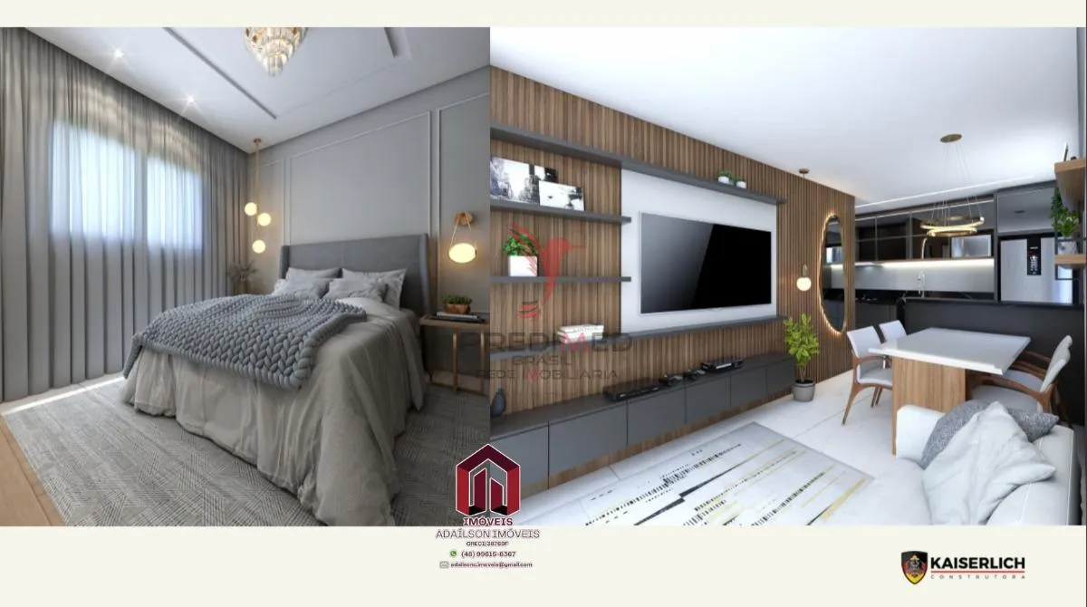 Imagem Pronto para morar Imperial Luxus Residenz Nova Palhoça SC - BRASIL