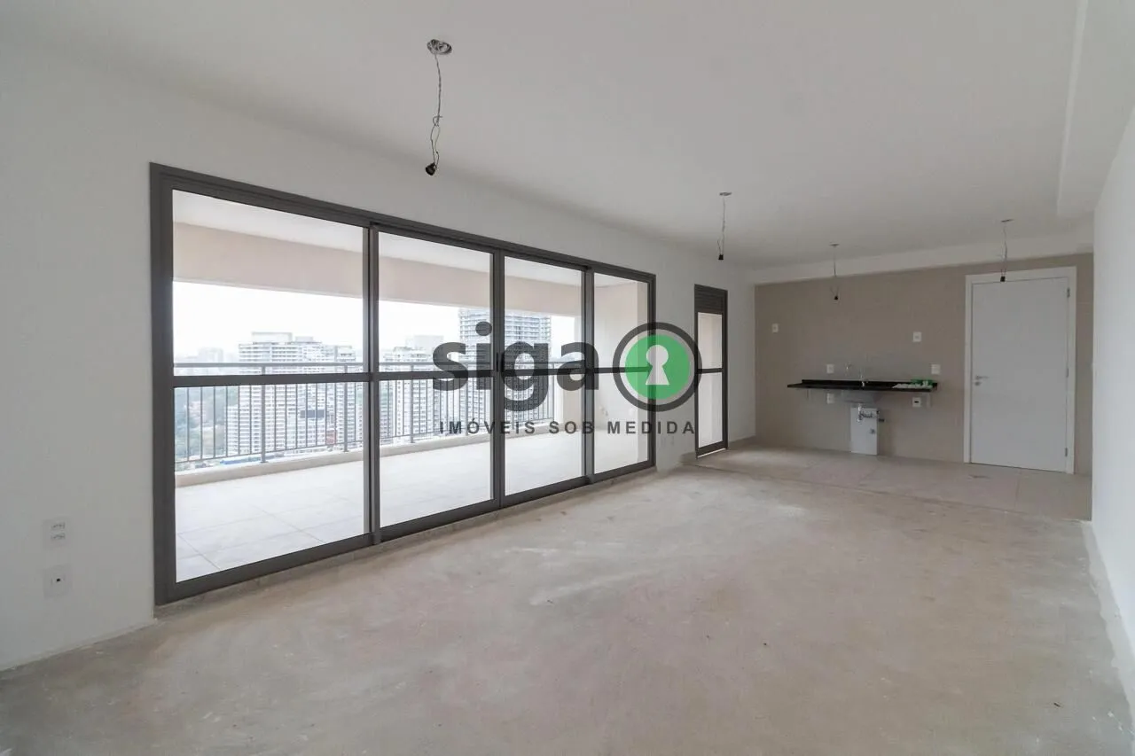 Imagem Apto à venda com 133m² no Butantã, com 3 quartos sendo 2 suítes, 2 vagas Sem Mobília.